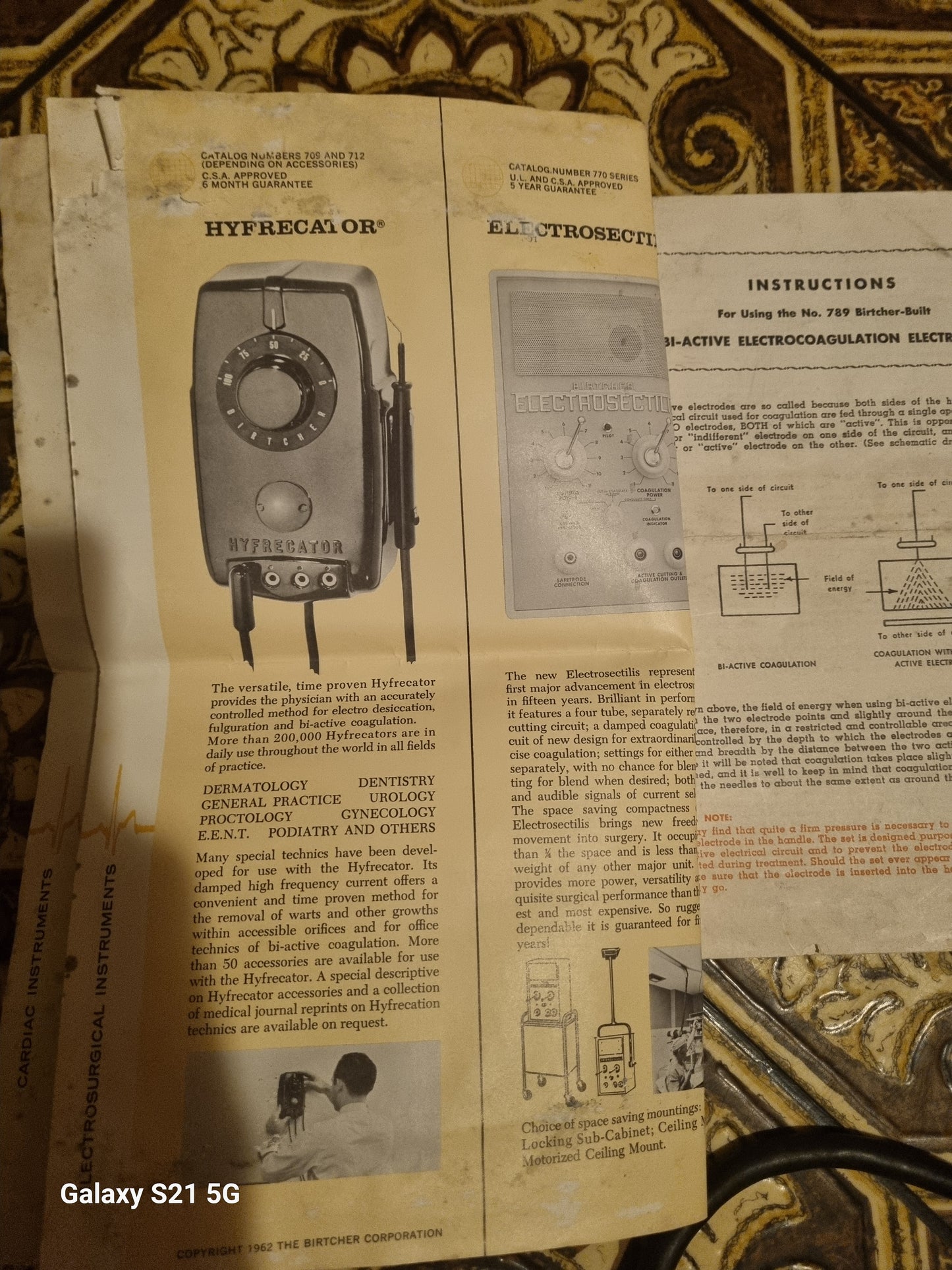 1962 Hyfrecator - Birtcher